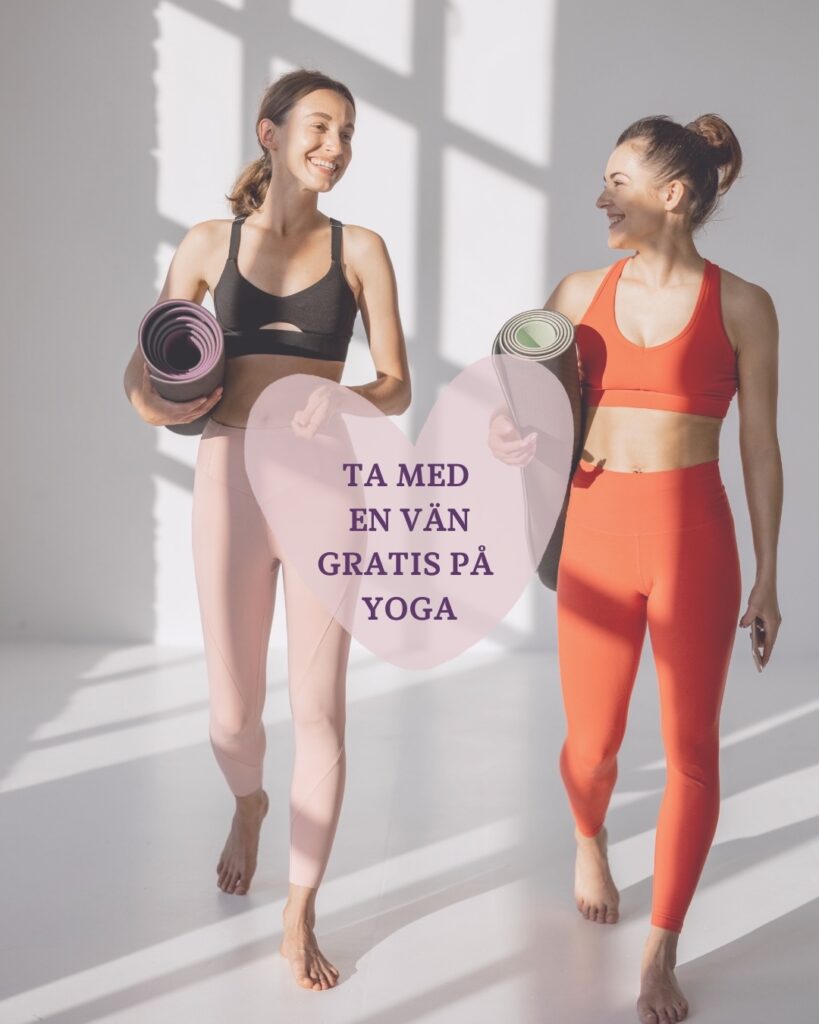 Alla hjärtans yoga - Ta med en vän gratis 10-16 feb