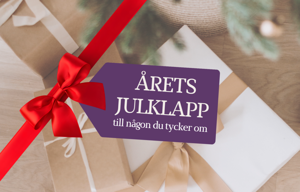 Årets julklapp 2025 - 3 ggr yoga för 555 kr