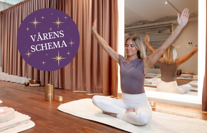 Vårens schema 2026